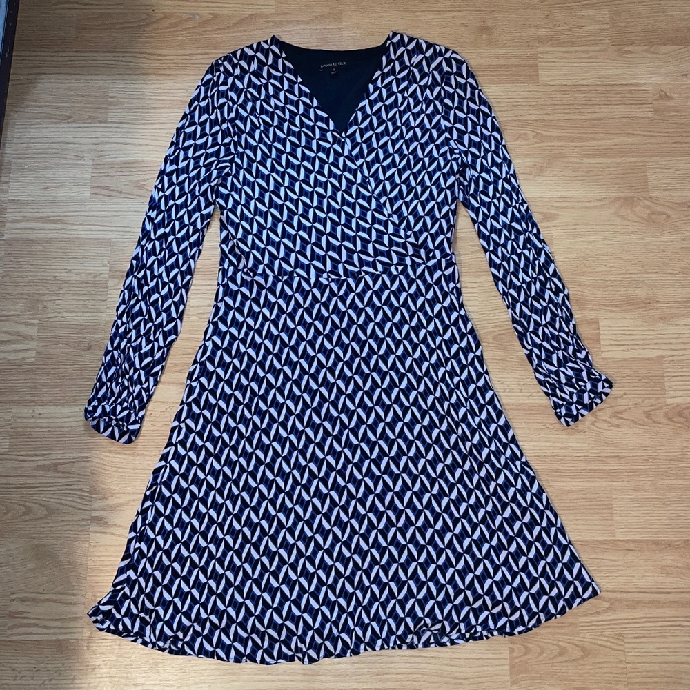 Banana Republic Fit and Flare Midi Dress